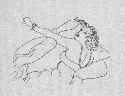 马蒂斯素描作品的油画作品-486 马蒂斯