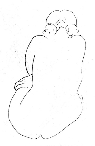 马蒂斯素描作品的油画作品-488 马蒂斯