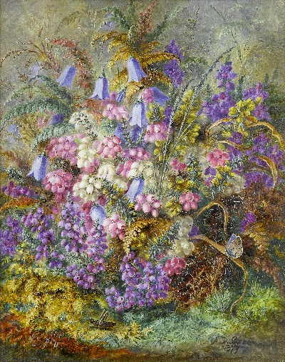 古典花卉 (10)的油画作品-08#花王第2季MH007
