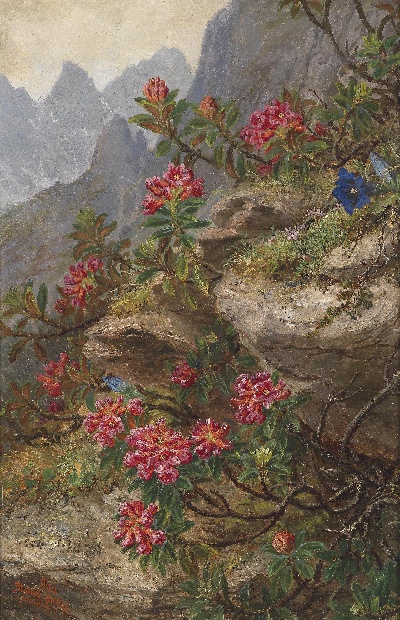 古典花卉 (10)的油画作品-10#花王第2季MH007