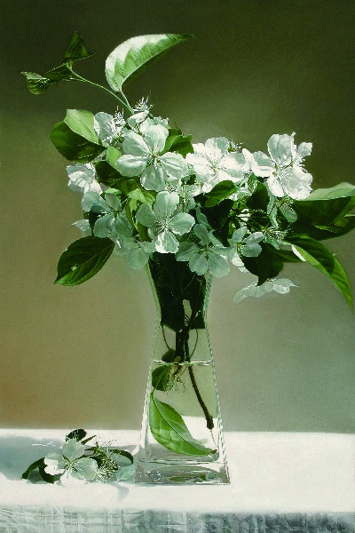 古典花卉 (11)的油画作品-213#MH007-550