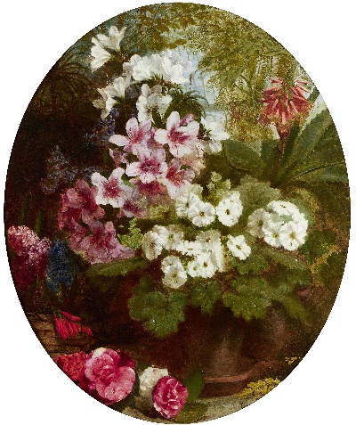 古典花卉 (11)的油画作品-248#MH007-550