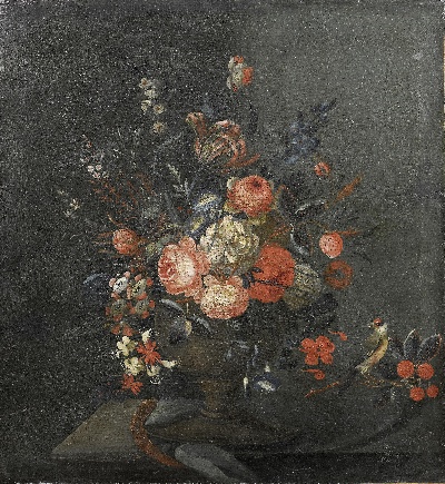 古典花卉 (6)的油画作品-254#MH007-550