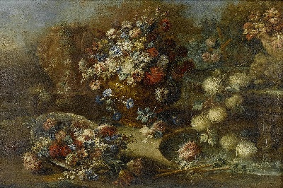 古典花卉 (7)的油画作品-426#MH007-550