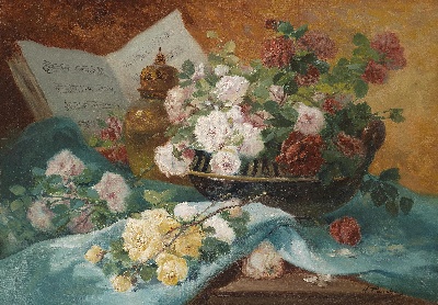 STILLLIFE静物之王1的油画作品-114#MH099=静物の王