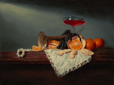 STILLLIFE静物之王3的油画作品-642#MH099=静物の王