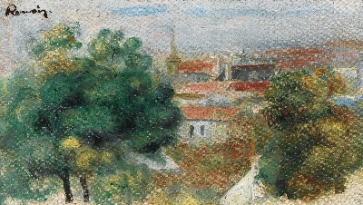 印象派图集1的油画作品-Pierre-Auguste Renoir-PAYSAGE5