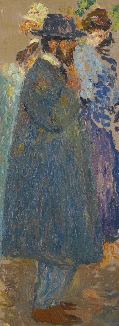 印象派图集5的油画作品-Henri Martin-SAINT-ETUDE DU PENSEUR