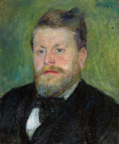 印象派图集7的油画作品-PIERRE-AUGUSTE RENOIR -JACQUES-EUGÈNE SPULLER
