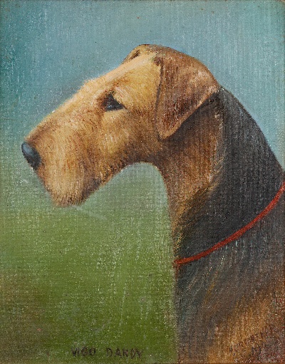 GO DOG犬题材油画高清图的油画作品-GODOG犬题材第二季1501=21