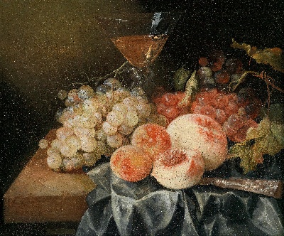 古典油画高清图集的油画作品-古典花卉静物油画 (2)