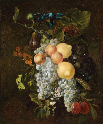 古典油画高清图集的油画作品-古典花卉静物油画 (3)