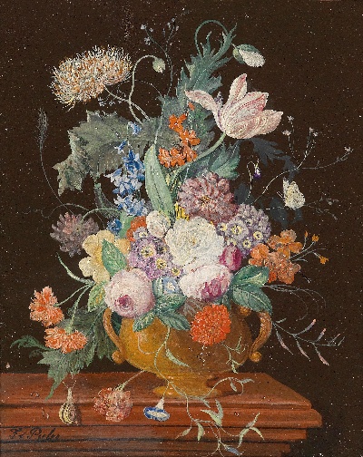 古典油画高清图集的油画作品-古典花卉静物油画 (26)
