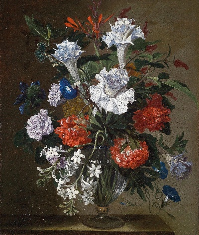 古典油画高清图集的油画作品-古典花卉静物油画 (36)