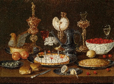 古典油画高清图集的油画作品-古典花卉静物油画 (10)