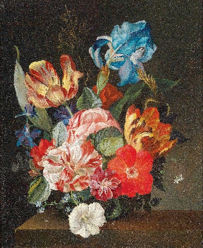 古典油画高清图集的油画作品-古典花卉静物油画 (57)