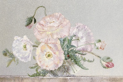 古典花卉油画高清图集50幅的油画作品-6008Classical flower (47)