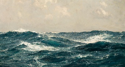 19世纪航海主题高清图集1的油画作品-3007航海9  (02)