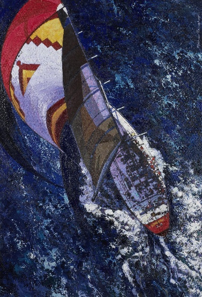 19世纪航海主题高清图集1的油画作品-3007航海9  (16)