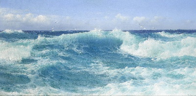19世纪航海主题高清图集1的油画作品-3007航海9  (08)