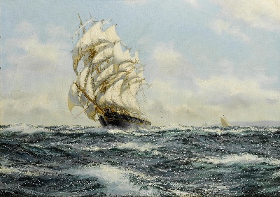 19世纪航海主题高清图集2的油画作品-3007航海25  (11)