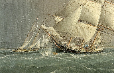 19世纪航海主题高清图集2的油画作品-3007航海25  (29)