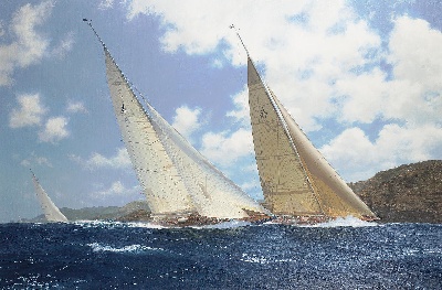 19世纪航海主题高清图集2的油画作品-3007航海25  (31)