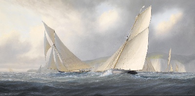 19世纪航海主题高清图集2的油画作品-3007航海25  (59)