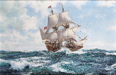 19世纪航海主题高清图集2的油画作品-3007航海25  (76)