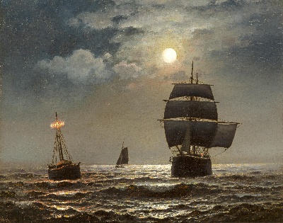 19世纪航海主题高清图集2的油画作品-3007航海25  (09)