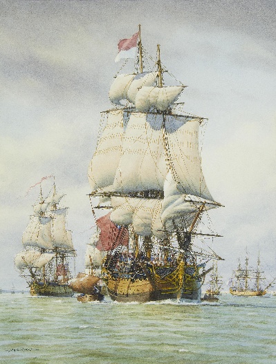 19世纪航海主题高清图集3的油画作品-3007航海38 (01)