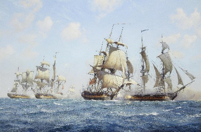 19世纪航海主题高清图集3的油画作品-3007航海38 (13)