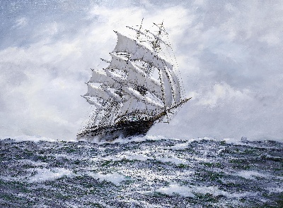 19世纪航海主题高清图集3的油画作品-3007航海38 (18)