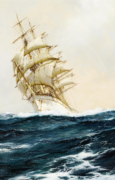 19世纪航海主题高清图集3的油画作品-3007航海38 (04)