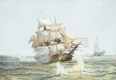 19世纪航海主题高清图集4的油画作品-2007A=new航海9 (20)