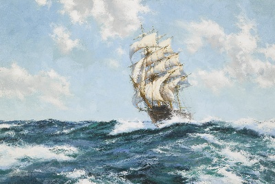 19世纪航海主题高清图集4的油画作品-2007A=new航海9 (22)