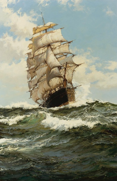 19世纪航海主题高清图集4的油画作品-2007A=new航海9 (05)