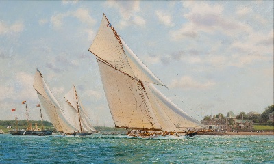 19世纪航海主题高清图集5的油画作品-2007A=new航海25 (2)