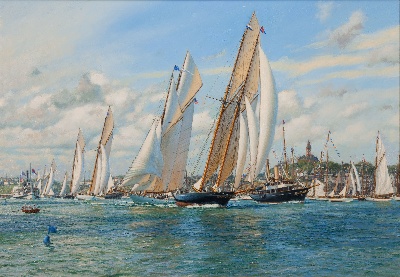 19世纪航海主题高清图集5的油画作品-2007A=new航海25 (3)