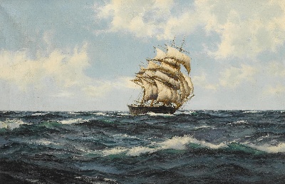19世纪航海主题高清图集5的油画作品-2007A=new航海25 (33)