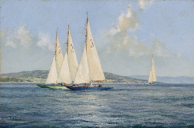 19世纪航海主题高清图集5的油画作品-2007A=new航海25 (40)