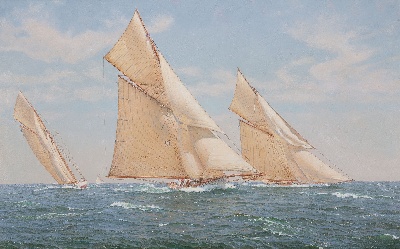 19世纪航海主题高清图集5的油画作品-2007A=new航海25 (43)