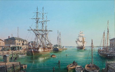 19世纪航海主题高清图集5的油画作品-2007A=new航海25 (48)