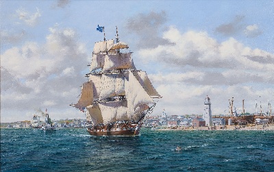 19世纪航海主题高清图集5的油画作品-2007A=new航海25 (52)