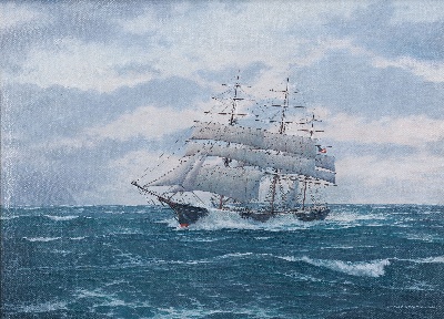 19世纪航海主题高清图集5的油画作品-2007A=new航海25 (10)