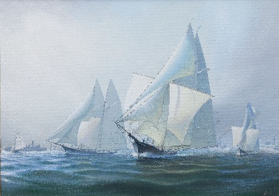 19世纪航海主题高清图集6的油画作品-2007A=new航海38 (15)