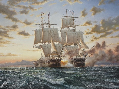 19世纪航海主题高清图集6的油画作品-2007A=new航海38 (22)