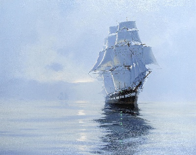 19世纪航海主题高清图集6的油画作品-2007A=new航海38 (5)
