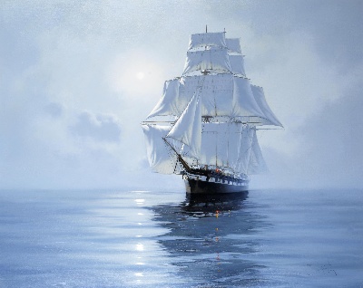 19世纪航海主题高清图集6的油画作品-2007A=new航海38 (6)