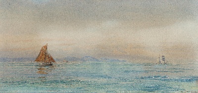 19世纪航海主题高清图集8的油画作品-3007航海new (192)